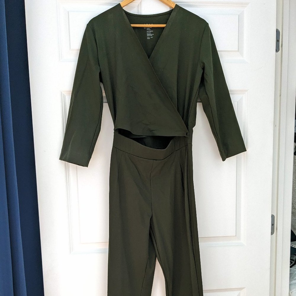 ADAY Destination Jumpsuit Moss Medium